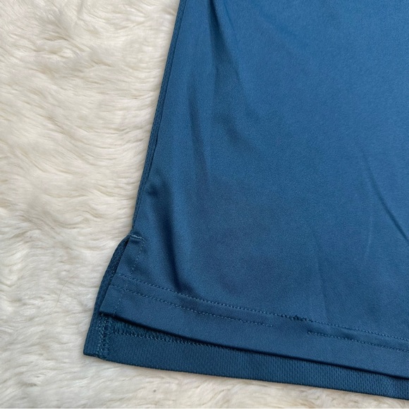 Under Armour T-Shirt Blue/Black/Green Size 6 - Picture 16 of 16